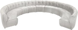 Limitless 11-Piece Modular Sectional Sofa - Contemporary Comfort with Upscale Tufted Design