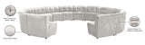 Limitless Contemporary 14-Piece Modular Sectional Sofa with Deep Tufting for Ultimate Comfort