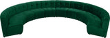 Limitless 10-Piece Modular Sectional Sofa - Contemporary Design with Soft Upholstery & Tufting