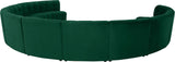 Limitless 11-Piece Modular Sectional Sofa - Contemporary Comfort with Upscale Tufted Design