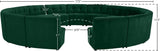 Limitless Modular Sectional Sofa Set - 15 Piece Contemporary Design with Button Tufting Elegance