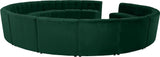 Limitless Modular Sectional Sofa Set - 15 Piece Contemporary Design with Button Tufting Elegance