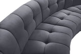Limitless 11-Piece Modular Sectional Sofa - Contemporary Comfort with Upscale Tufted Design