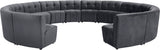 Limitless Contemporary 14-Piece Modular Sectional Sofa with Deep Tufting for Ultimate Comfort