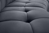 Limitless Modular Sectional Sofa Set - 15 Piece Contemporary Design with Button Tufting Elegance