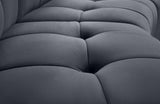 Limitless Modular Sectional Loveseat with Upscale Tufting and Contemporary Design for Ultimate Comfort