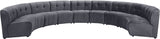 Limitless 9pc Modular Sectional Sofa - Stylish Contemporary Design with Versatile Comfort Options