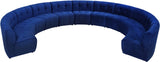 Limitless 11-Piece Modular Sectional Sofa - Contemporary Comfort with Upscale Tufted Design