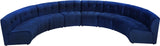 Limitless 8-Piece Modular Sectional Sofa with Contemporary Design and Luxurious Soft Touch Upholstery