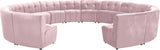 Limitless Contemporary 14-Piece Modular Sectional Sofa with Deep Tufting for Ultimate Comfort