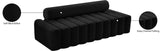 Melody Contemporary Sofa with Deep Channel Tufting - Chic Velvet Design for Modern Spaces