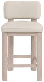 Paloma - Faux Leather Upholstered Counter Stool (Set of 2)