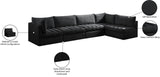 Jacob Modular Sectional Sofa - Luxurious Velvet, Deep Channel Tufting, Customizable Contemporary Design