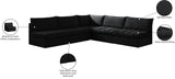 Jacob Modular Sectional Sofa - Luxurious Velvet, Deep Channel Tufting, Customizable Contemporary Design