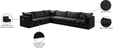 Jacob Modular Sectional Sofa - Luxurious Velvet, Deep Channel Tufting, Customizable Contemporary Design