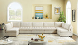 Jacob Velvet Modular Sectional Sofa - Luxurious Black Upholstery with Deep Channel Tufting Design