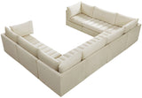 Jacob Velvet Modular Sectional Sofa - Luxurious Black Upholstery with Deep Channel Tufting Design