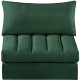 Jacob Modular Armless Chair - Luxurious Soft Upholstery, Deep Channel Tufting, Contemporary Design