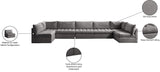 Jacob Velvet Modular Sectional - Luxurious Contemporary Seating with Endless Configuration Options