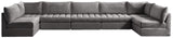 Jacob Velvet Modular Sectional - Luxurious Contemporary Seating with Endless Configuration Options