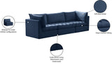 Jacob Velvet Modular Sofa - Luxurious Contemporary Seating with Deep Channel Tufting & Easy Attachment