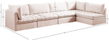 Jacob Velvet Modular Sectional Sofa - Luxurious Soft Black Upholstery with Customizable Configurations
