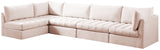 Jacob Velvet Modular Sectional Sofa - Luxurious Soft Black Upholstery with Customizable Configurations
