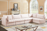 Jacob Velvet Modular Sectional Sofa - Luxurious Soft Black Upholstery with Customizable Configurations