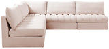 Jacob Velvet Modular Sectional Sofa - Luxurious Soft Black Upholstery with Customizable Configurations