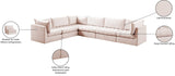 Jacob Velvet Modular Sectional Sofa - Luxurious Soft Black Upholstery with Customizable Configurations