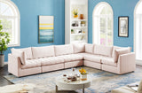 Jacob Velvet Modular Sectional Sofa - Luxurious Soft Black Upholstery with Customizable Configurations