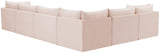 Jacob Velvet Modular Sectional Sofa - Luxurious Soft Black Upholstery with Customizable Configurations