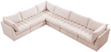 Jacob Velvet Modular Sectional Sofa - Luxurious Soft Black Upholstery with Customizable Configurations