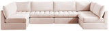 Jacob Velvet Modular Sectional Sofa - Luxurious Soft Black Upholstery with Customizable Configurations
