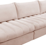Jacob Velvet Modular Sectional Sofa - Luxurious Soft Black Upholstery with Customizable Configurations