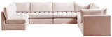 Jacob Velvet Modular Sectional Sofa - Luxurious Soft Black Upholstery with Customizable Configurations