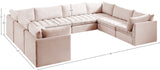 Jacob Velvet Modular Sectional Sofa - Luxurious Soft Black Upholstery with Customizable Configurations