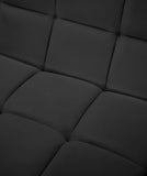 Relax Contemporary Armless Chair with Soft Upholstery, Biscuit Tufting & Modular Design for Versatility
