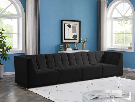Relax Modular Sofa with Biscuit Tufting - Versatile Contemporary Design for Stylish Living Spaces