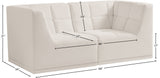 Relax Modular Sofa with Biscuit Tufting - Versatile Contemporary Design for Stylish Living Spaces