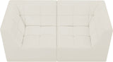 Relax Modular Sofa with Biscuit Tufting - Versatile Contemporary Design for Stylish Living Spaces
