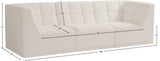 Relax Modular Sofa with Biscuit Tufting - Versatile Contemporary Design for Stylish Living Spaces