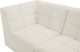 Relax Black Velvet Modular Sectional Sofa with Biscuit Tufting - Stylish Comfort for Any Space