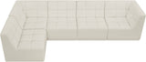 Relax Black Velvet Modular Sectional Sofa with Biscuit Tufting - Stylish Comfort for Any Space