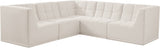 Relax Black Velvet Modular Sectional Sofa with Biscuit Tufting - Stylish Comfort for Any Space
