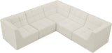 Relax Black Velvet Modular Sectional Sofa with Biscuit Tufting - Stylish Comfort for Any Space