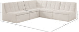 Relax Black Velvet Modular Sectional Sofa with Biscuit Tufting - Stylish Comfort for Any Space