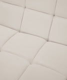 Relax Black Velvet Modular Sectional Sofa with Biscuit Tufting - Stylish Comfort for Any Space
