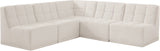Relax Black Velvet Modular Sectional Sofa with Biscuit Tufting - Stylish Comfort for Any Space