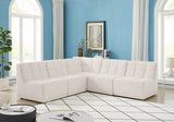 Relax Black Velvet Modular Sectional Sofa with Biscuit Tufting - Stylish Comfort for Any Space